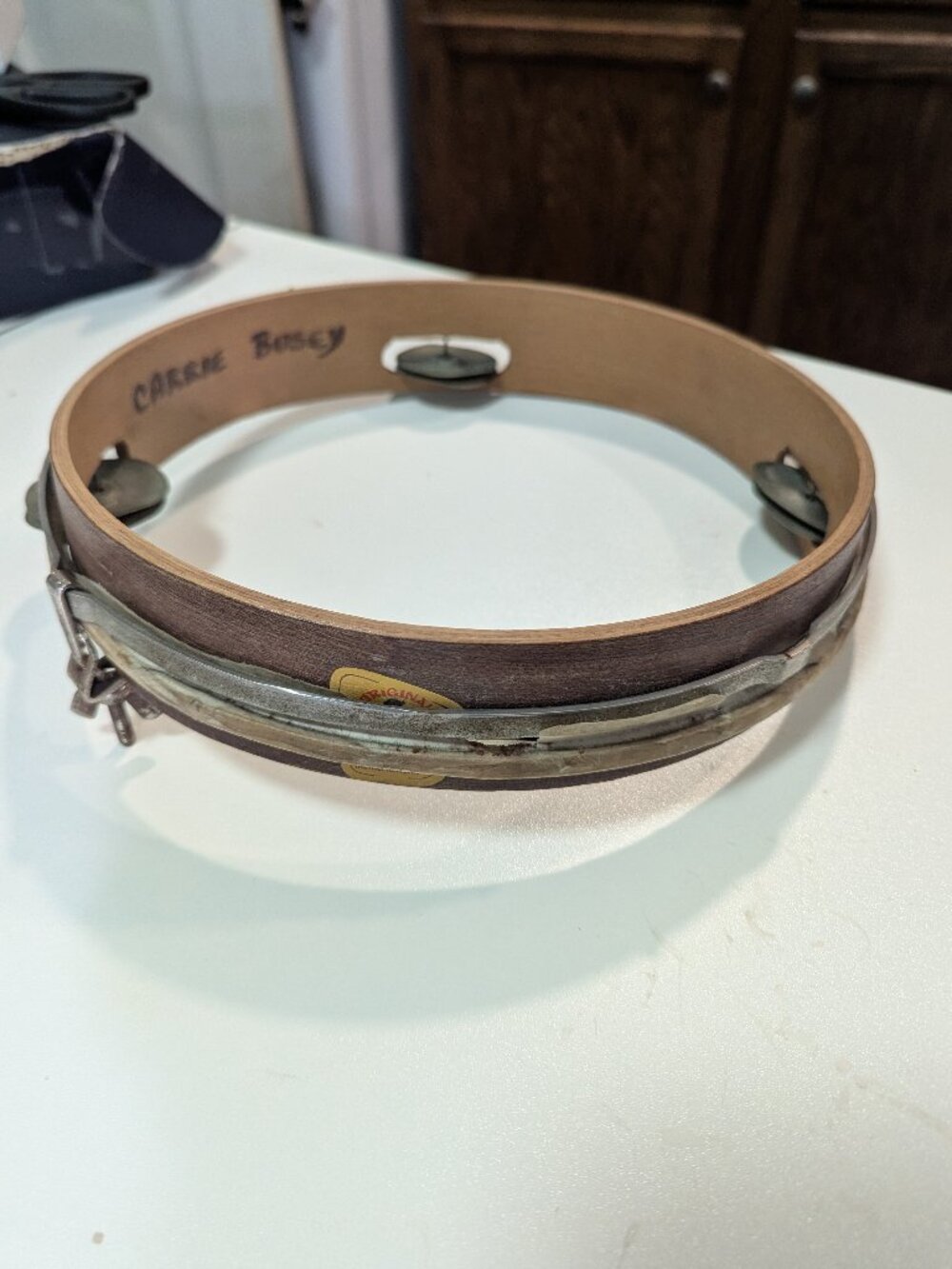 Studio 49 Single-Row Headless Tambourine Jingle Ring